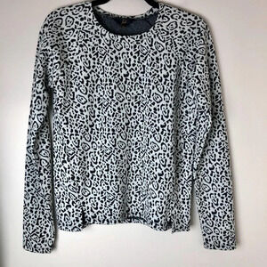 Jack | Animal Print Crew Neck Sweatshirt